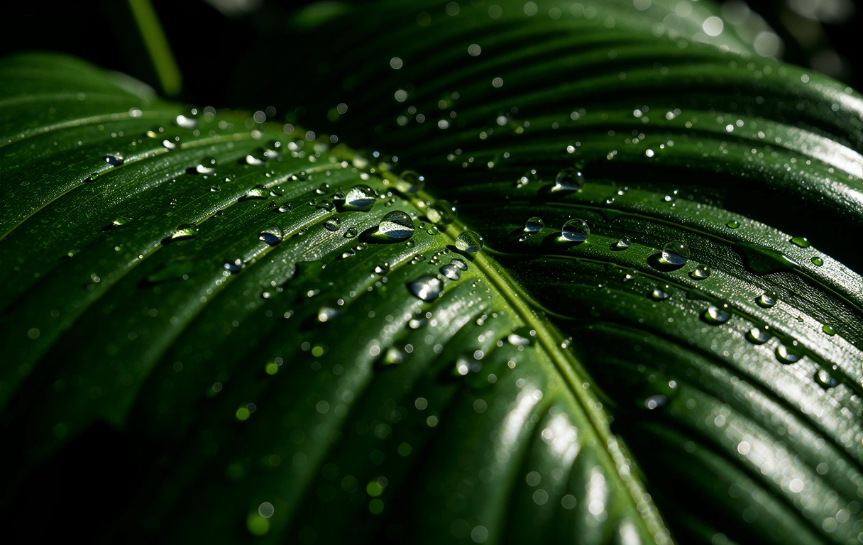 Macro botanical detail